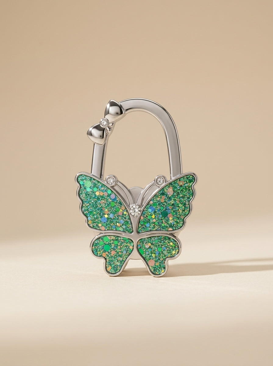 Gancio per borsa Noirlise Papillon