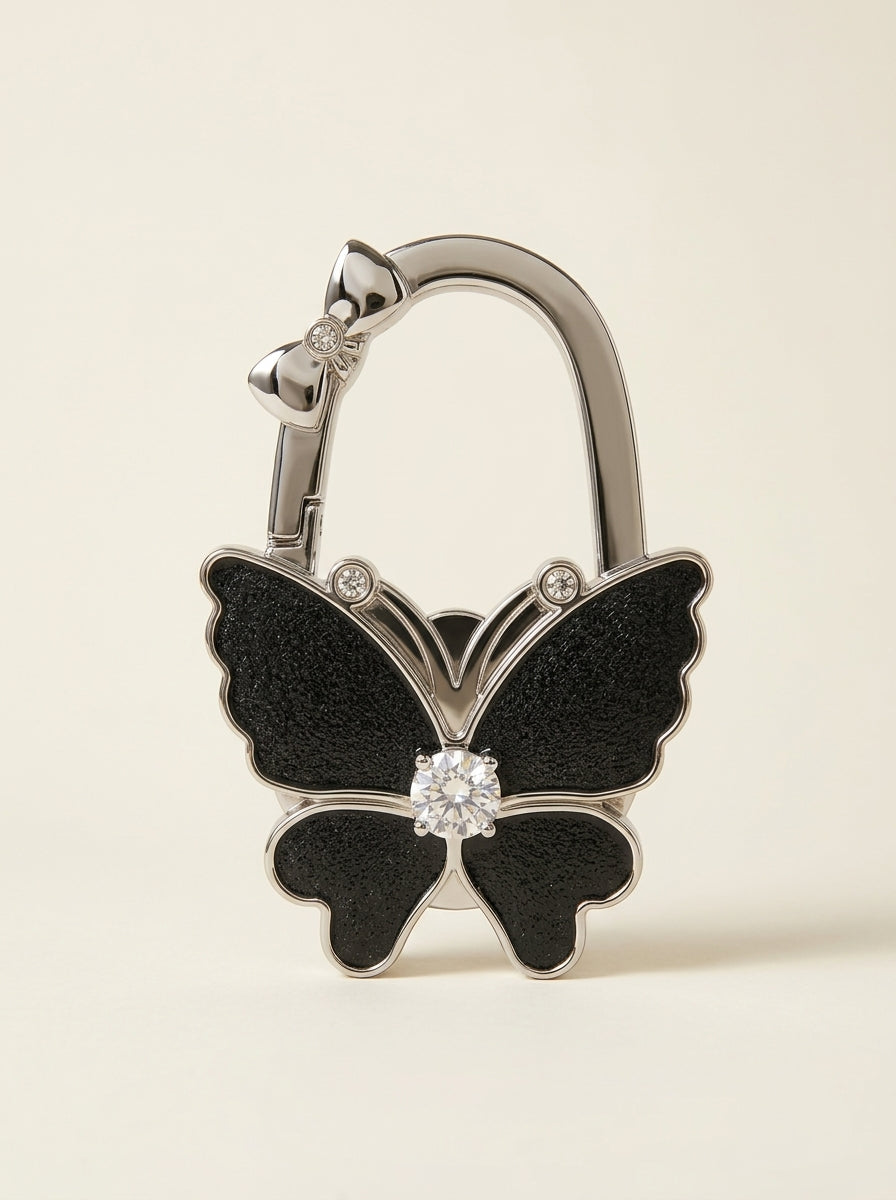 Gancio per borsa Noirlise Papillon